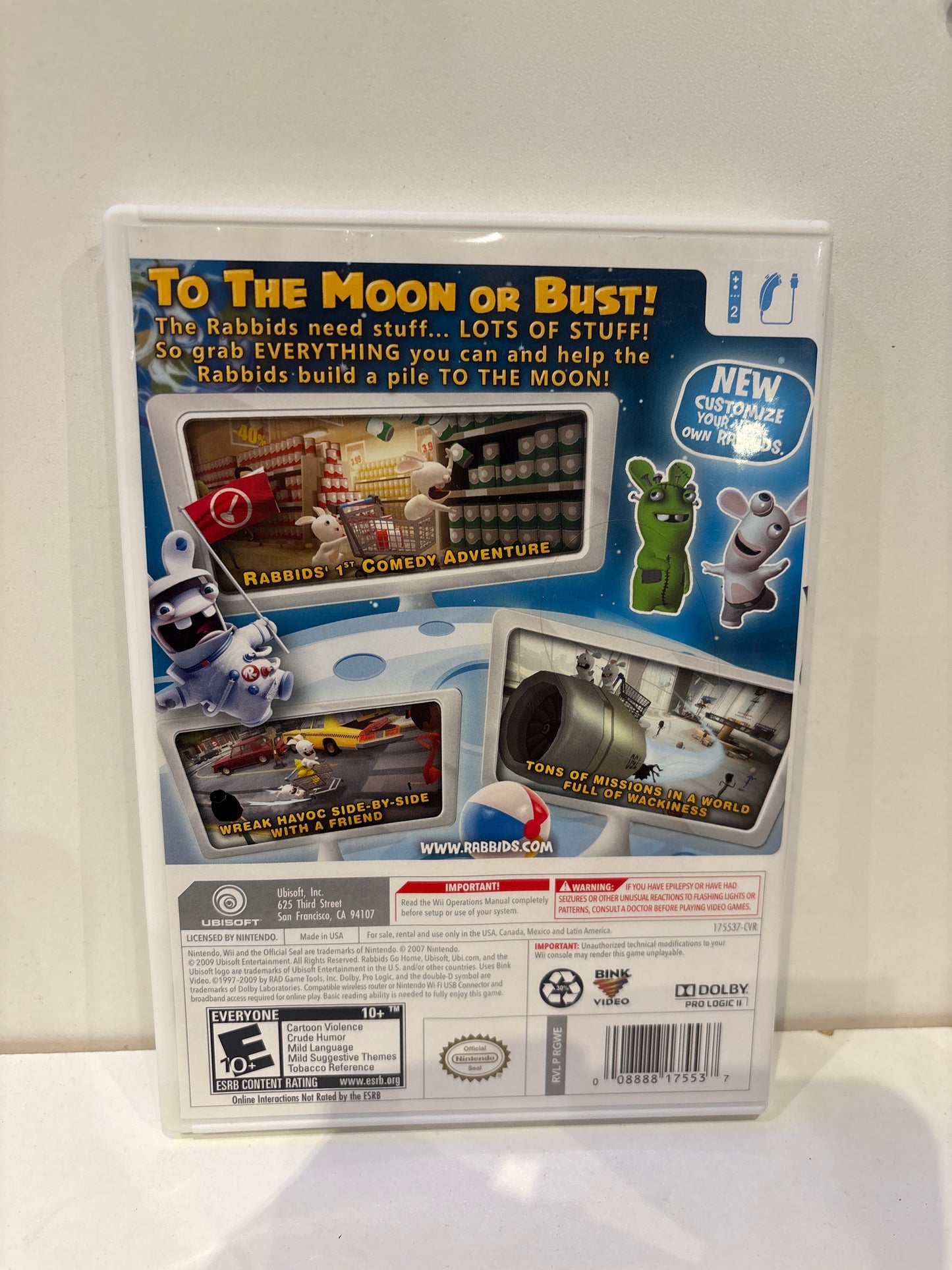 Rabbids Go Home - Wii