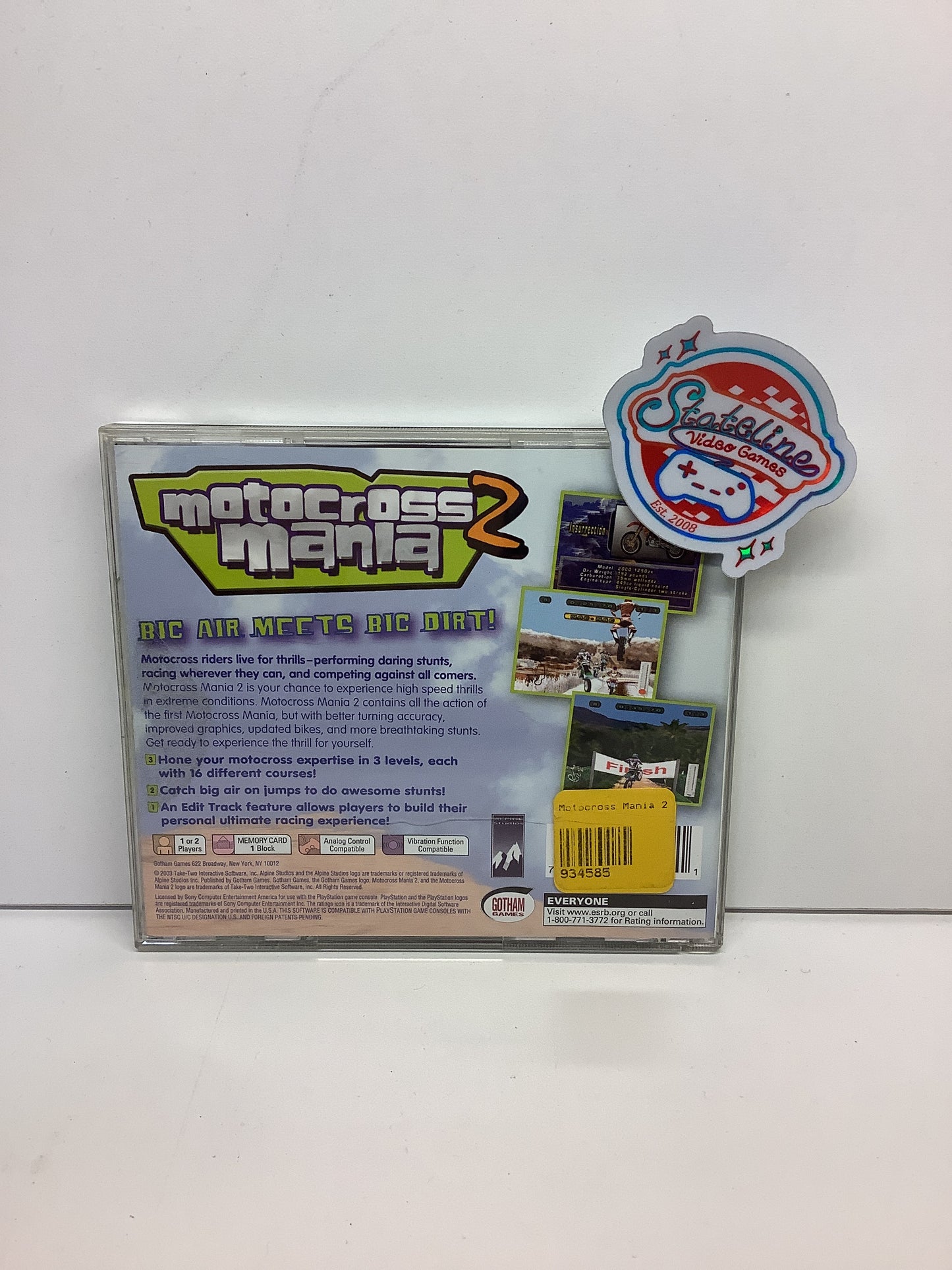Motocross Mania 2 - Playstation