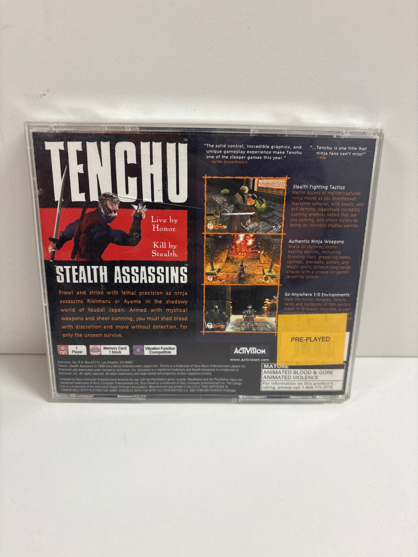Tenchu: Stealth Assassins - Playstation