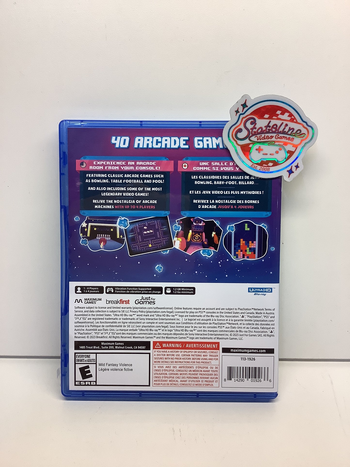 Arcade Game Zone - Playstation 5