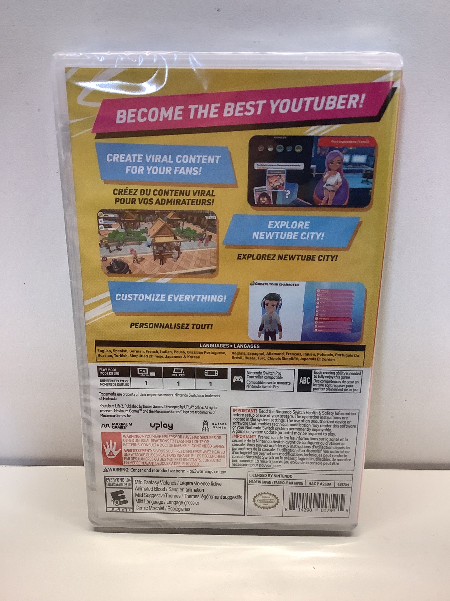 Youtubers Life 2 - Nintendo Switch
