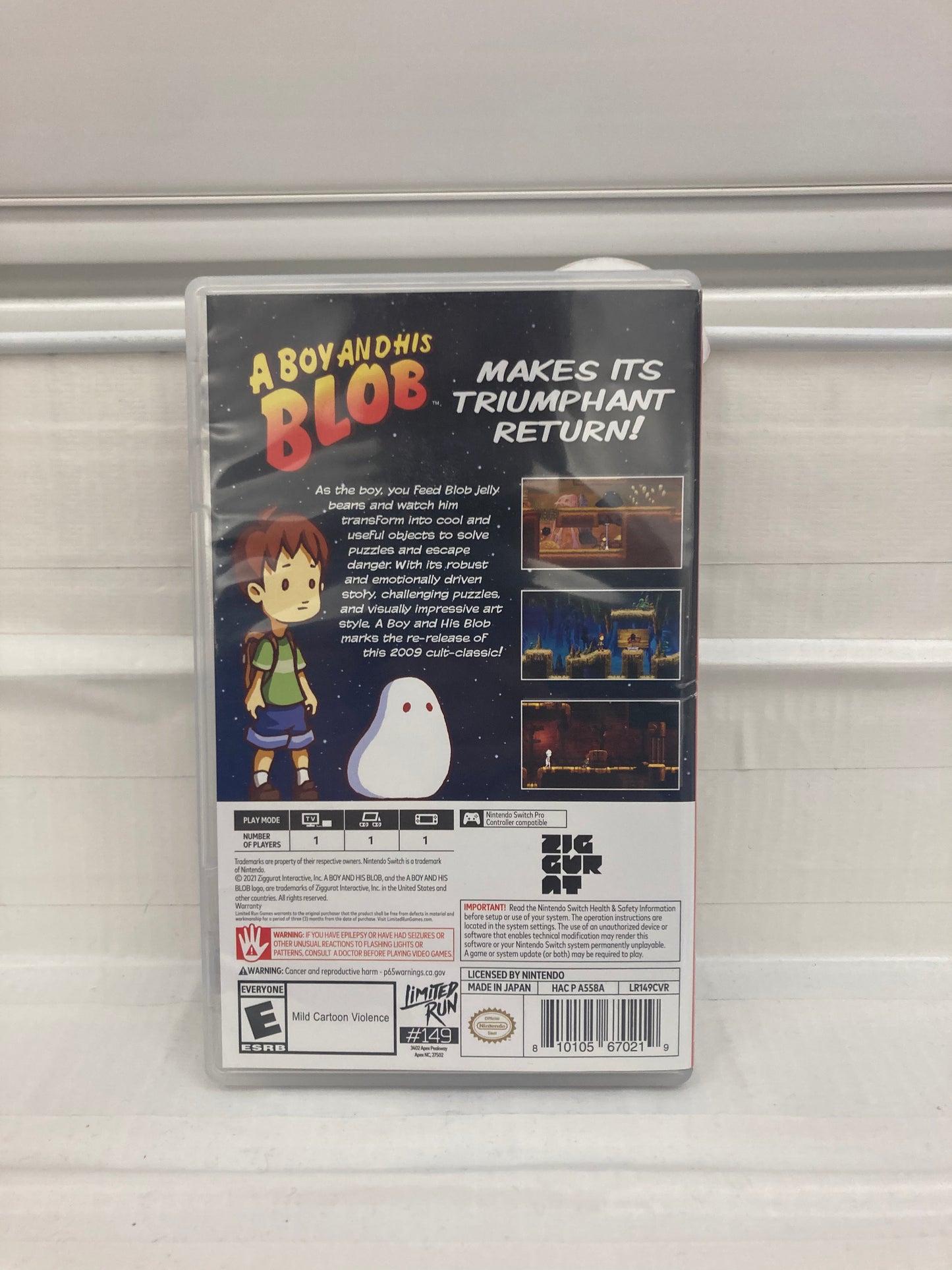 A Boy and His Blob - Nintendo Switch