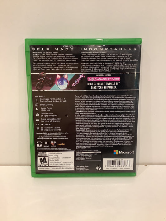Saints Row - Xbox Series X
