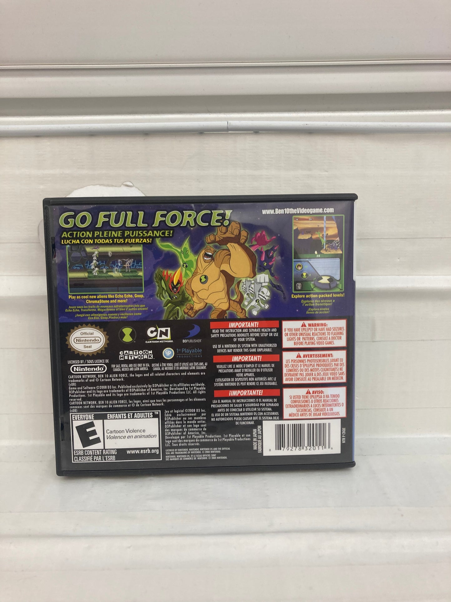 Ben 10 Alien Force - Nintendo DS
