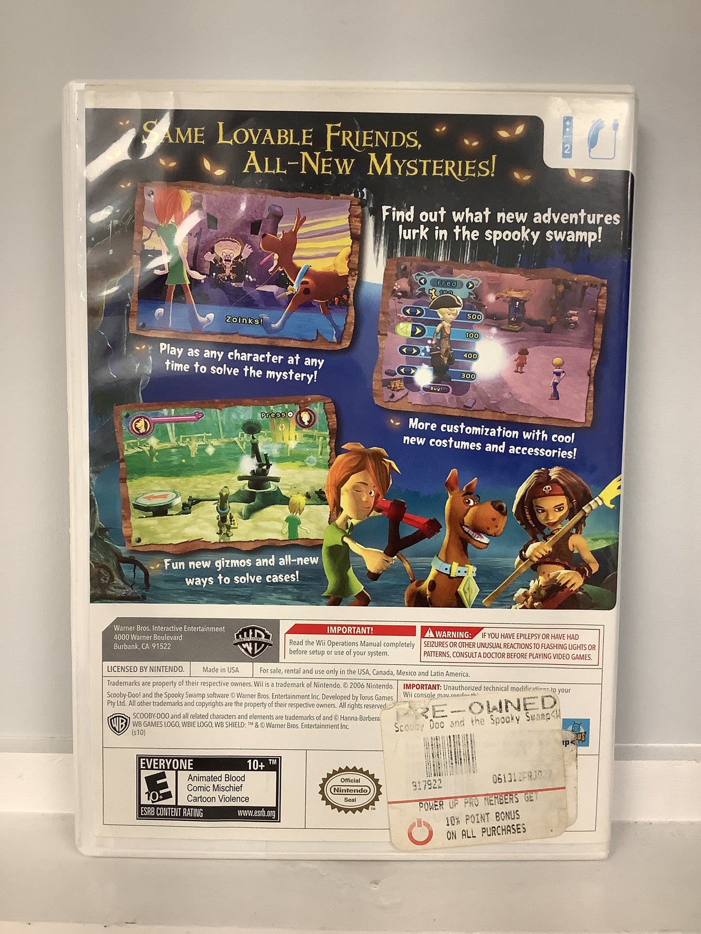 Scooby Doo and the Spooky Swamp - Wii