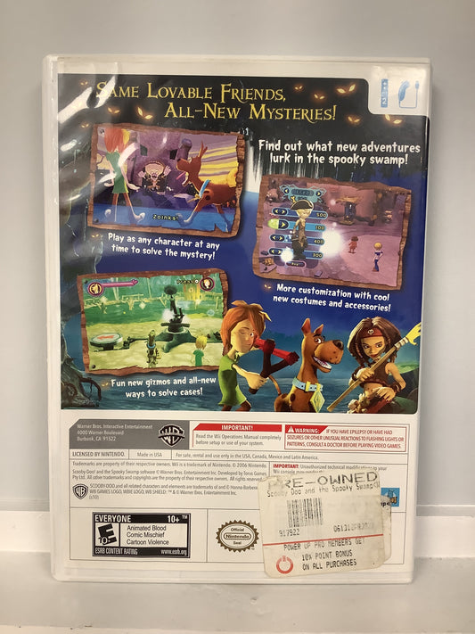 Scooby Doo and the Spooky Swamp - Wii
