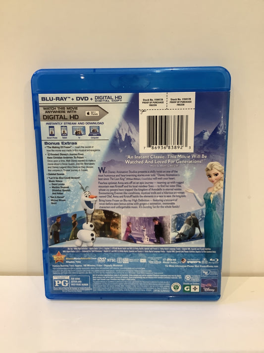 Frozen - Blu-Ray