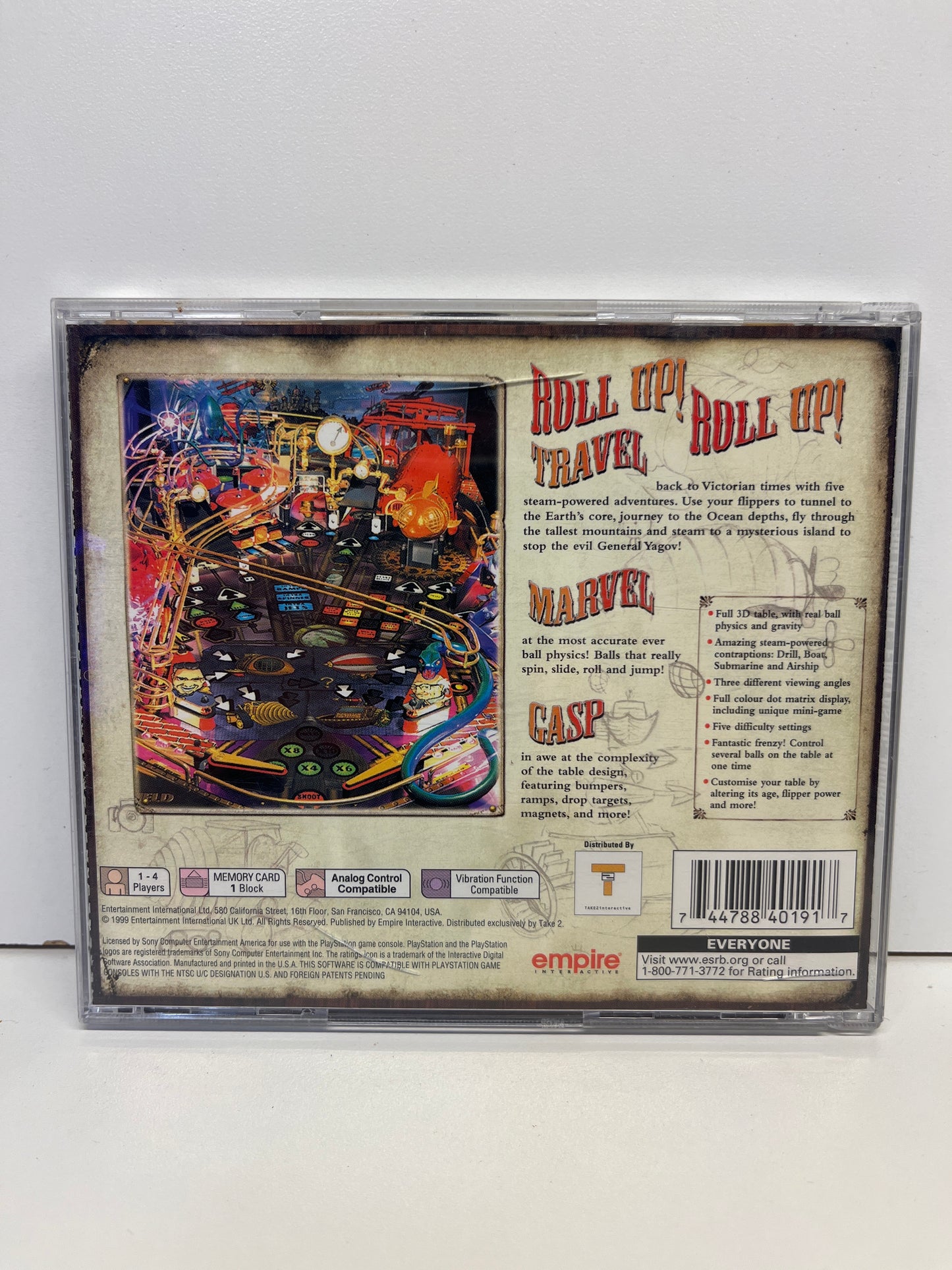 Pro Pinball Fantastic Journey - Playstation