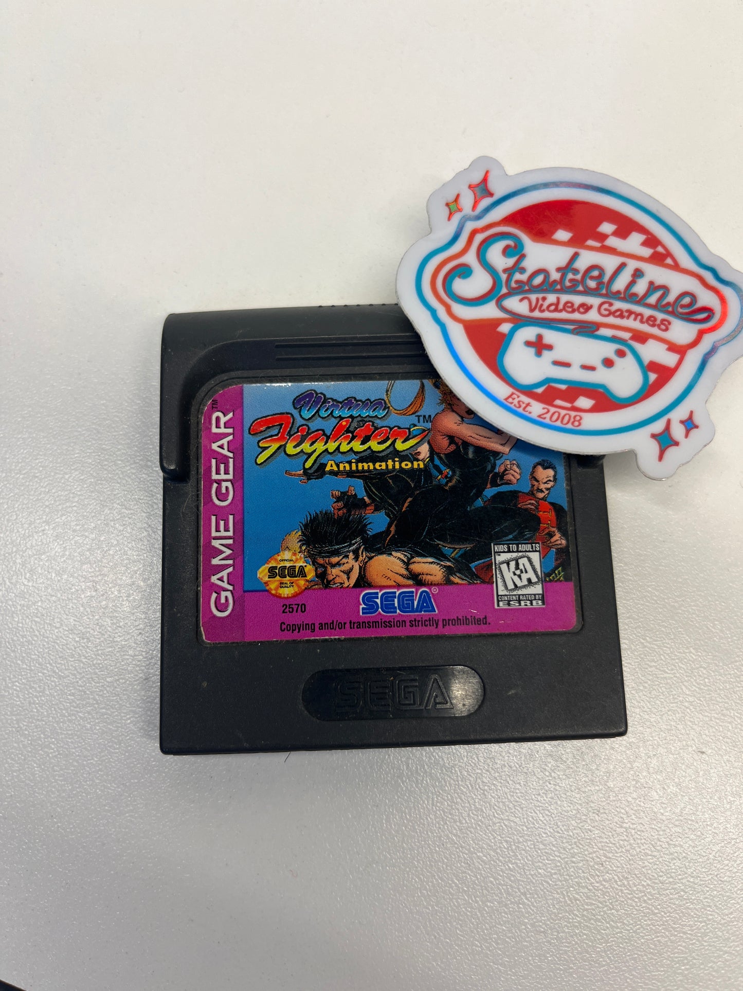 Virtua Fighter Animation - Sega Game Gear