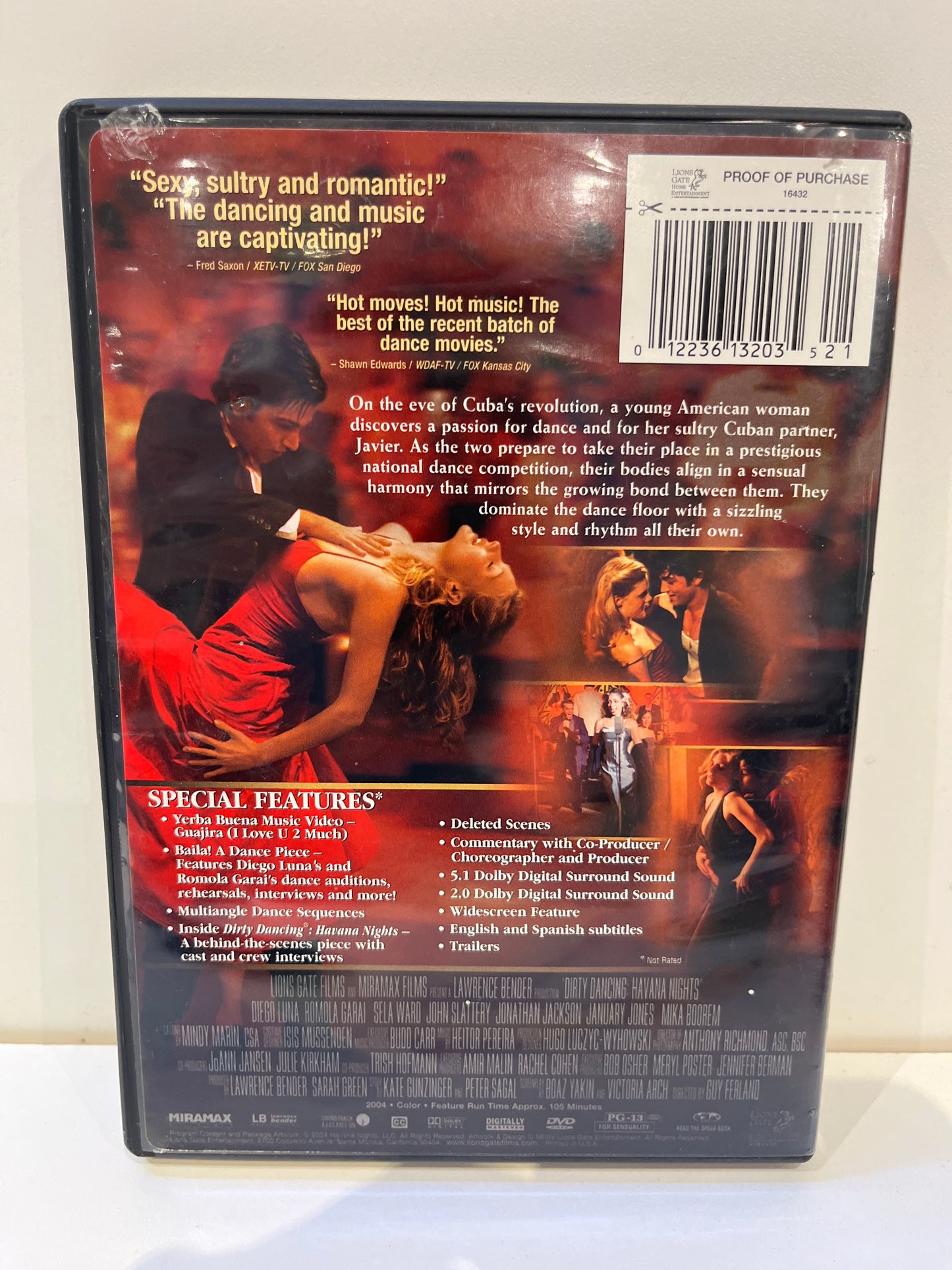 Dirty Dancing: Havana Nights - DVD
