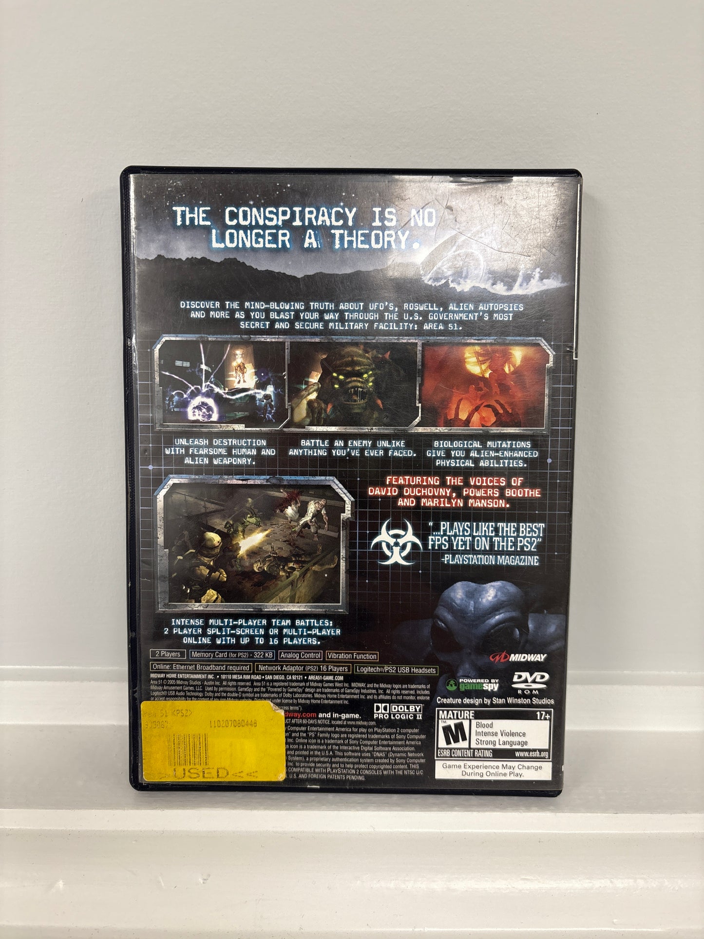 Area 51 - Playstation 2