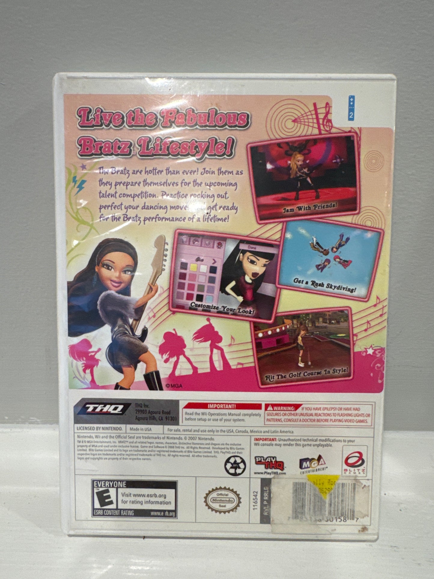 Bratz: Girlz Really Rock! - Wii