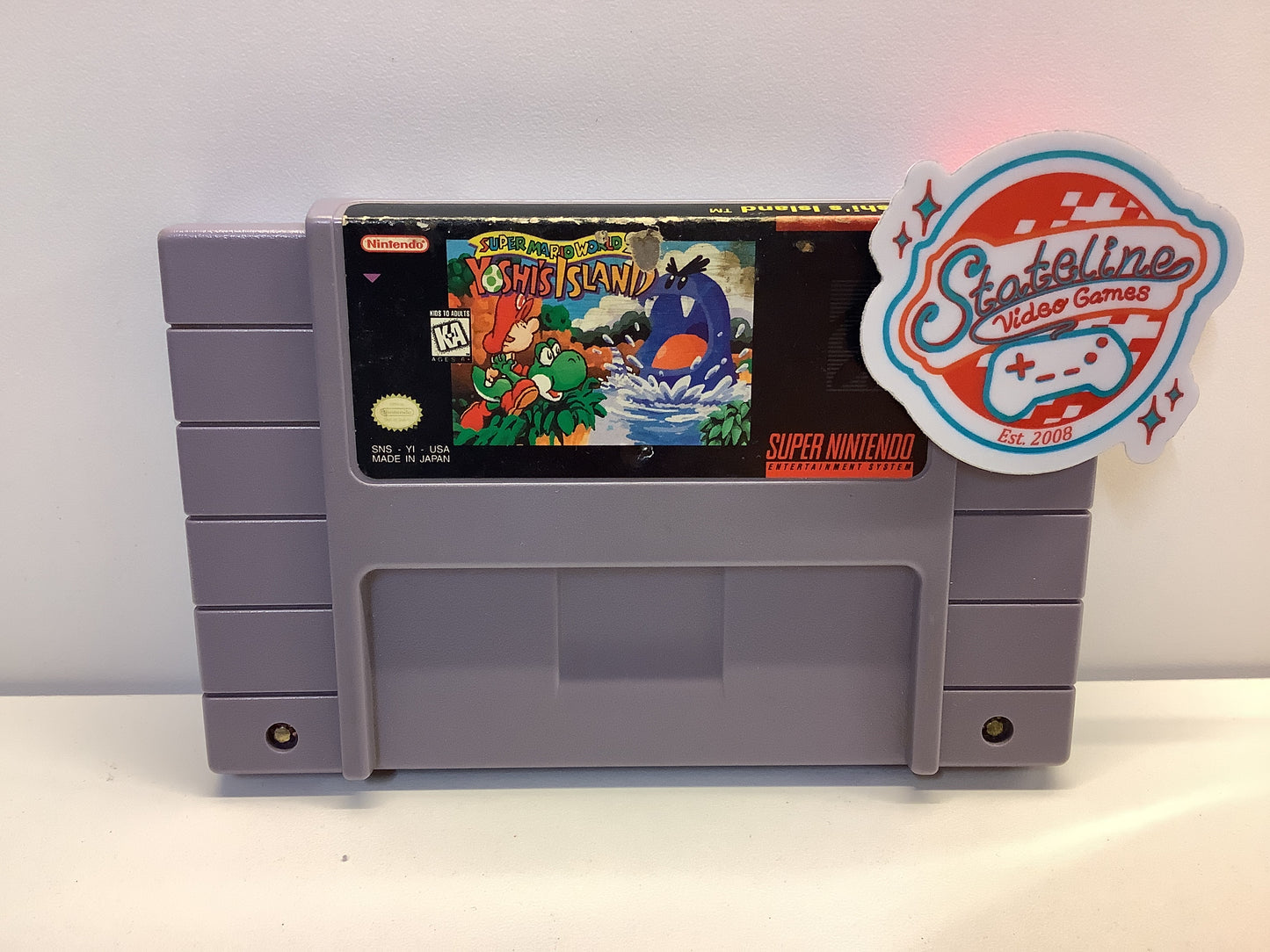 Super Mario World 2 Yoshi's Island - Super Nintendo