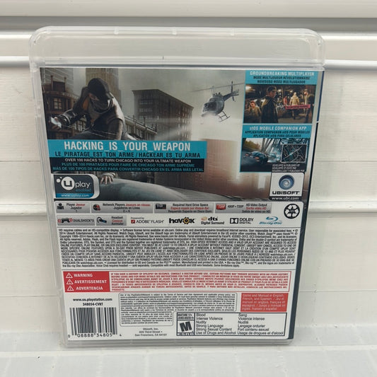 Watch Dogs - Playstation 3