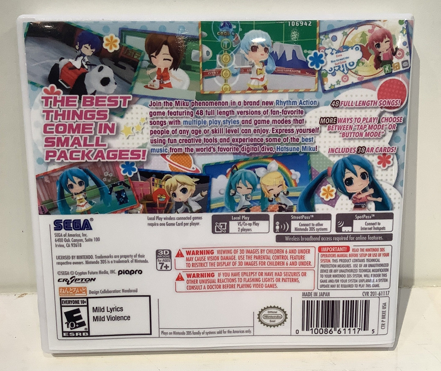 Hatsune Miku: Project Mirai DX - Nintendo 3DS