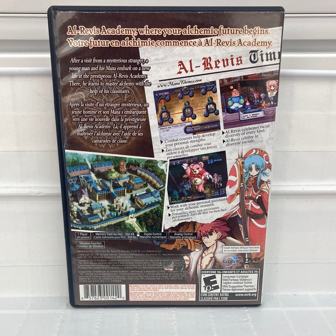 Mana Khemia Alchemists of Al-Revis - Playstation 2