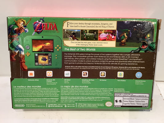 Nintendo 2DS Zelda Ocarina of Time Edition - Nintendo 2DS
