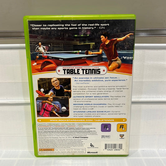Table Tennis - Xbox 360