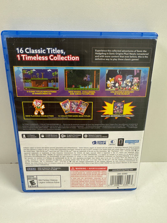Sonic Origins Plus - Playstation 5