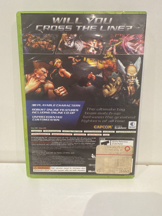 Street Fighter x Tekken / Super Street Fighter IV - Xbox 360
