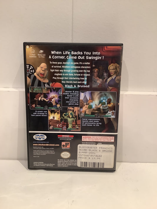 Black and Bruised - Gamecube