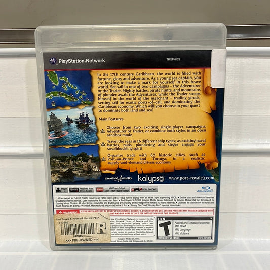 Port Royale 3: Pirates & Merchants - Playstation 3