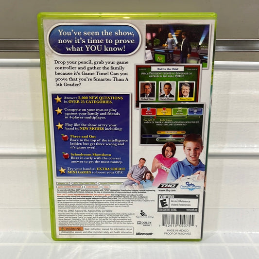 Are You Smarter Than A 5th Grader? Game Time - Xbox 360