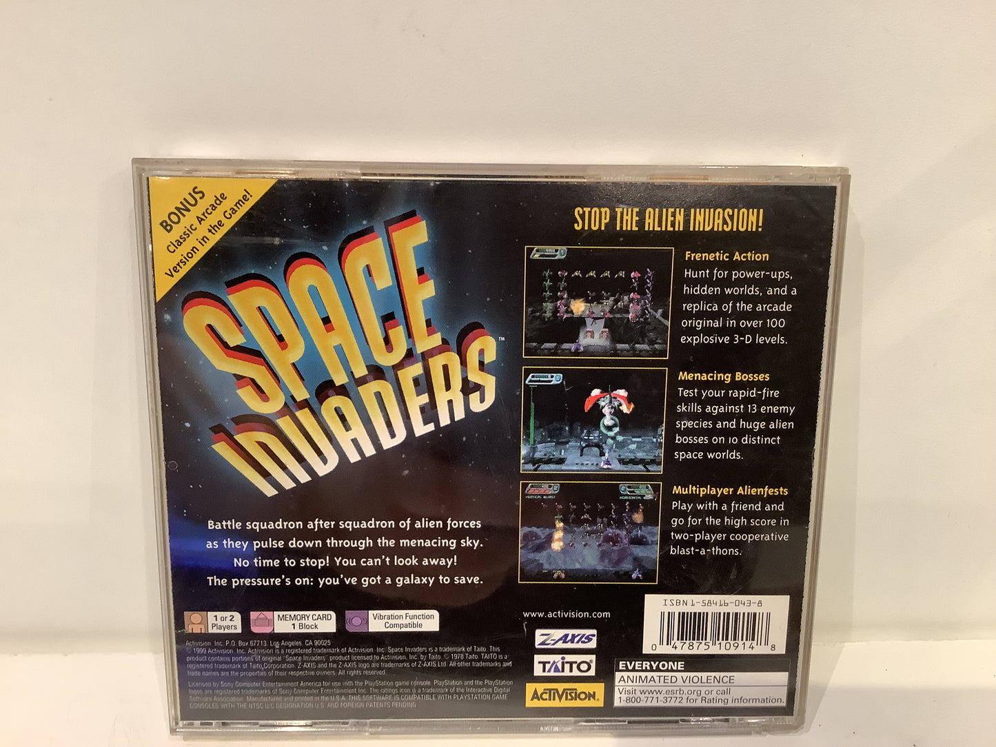 Space Invaders - Playstation