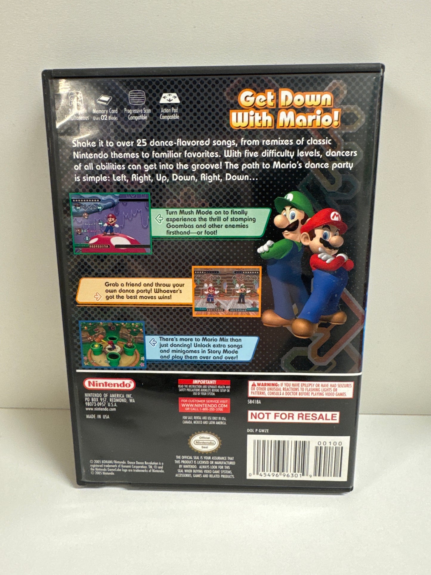 Dance Dance Revolution Mario Mix - Gamecube