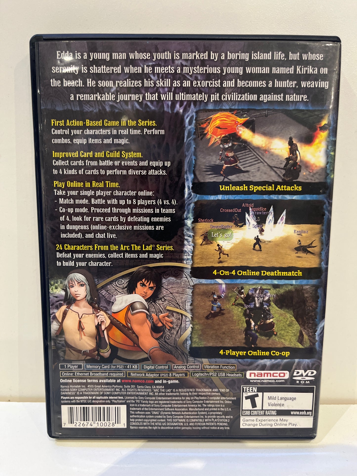 Arc the Lad End of Darkness - Playstation 2