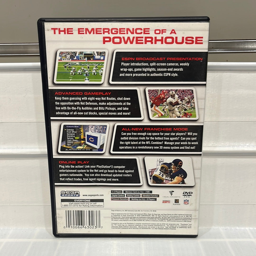 NFL 2K3 - Playstation 2