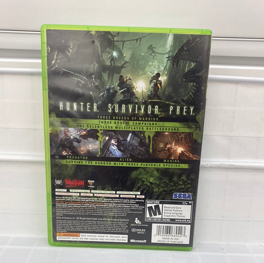 Aliens vs. Predator - Xbox 360