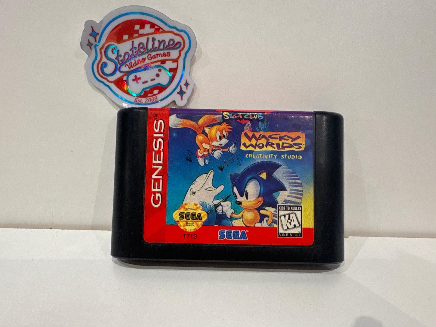 Wacky Worlds Creativity Studio - Sega Genesis