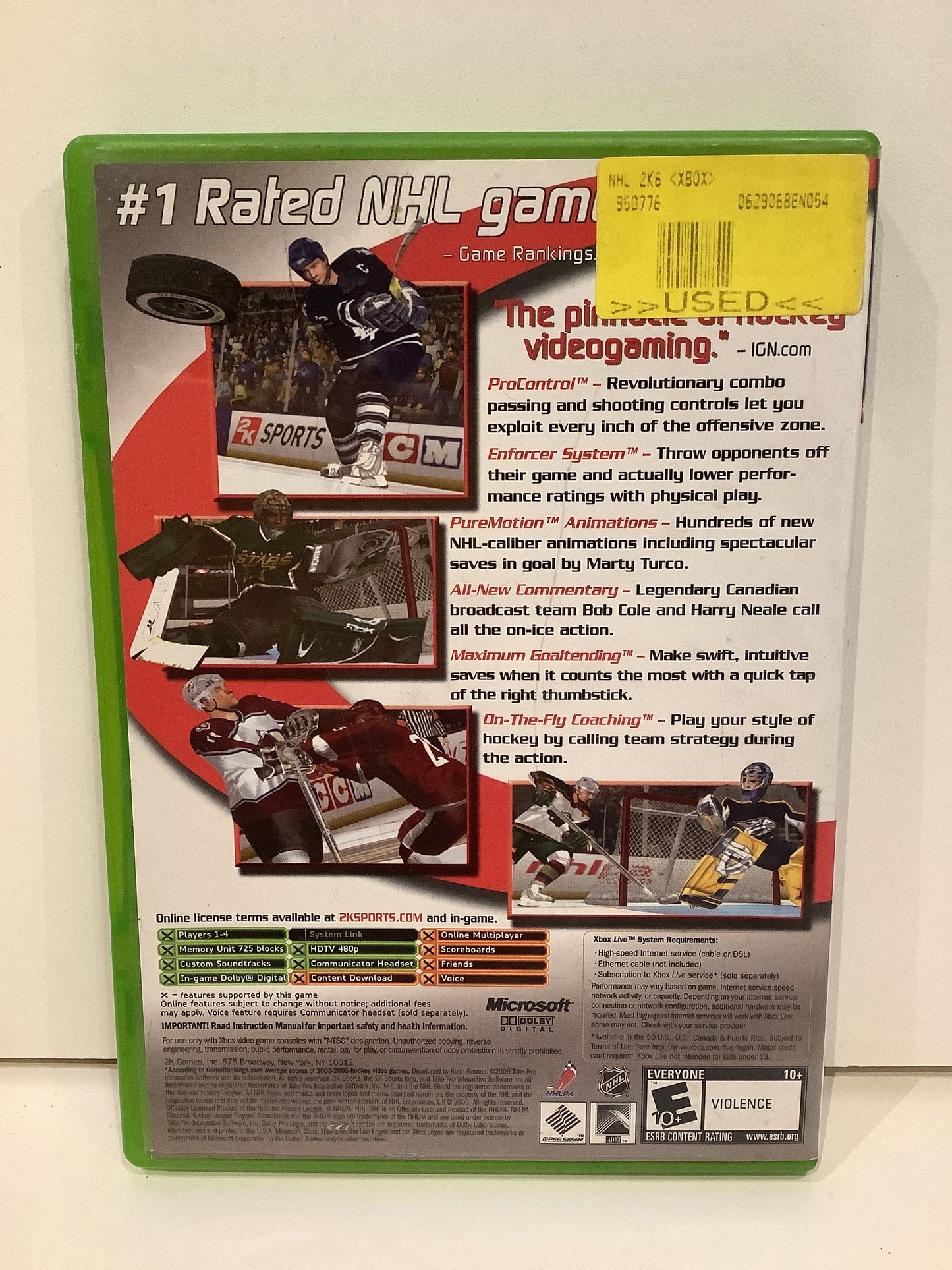 NHL 2K6 - Xbox