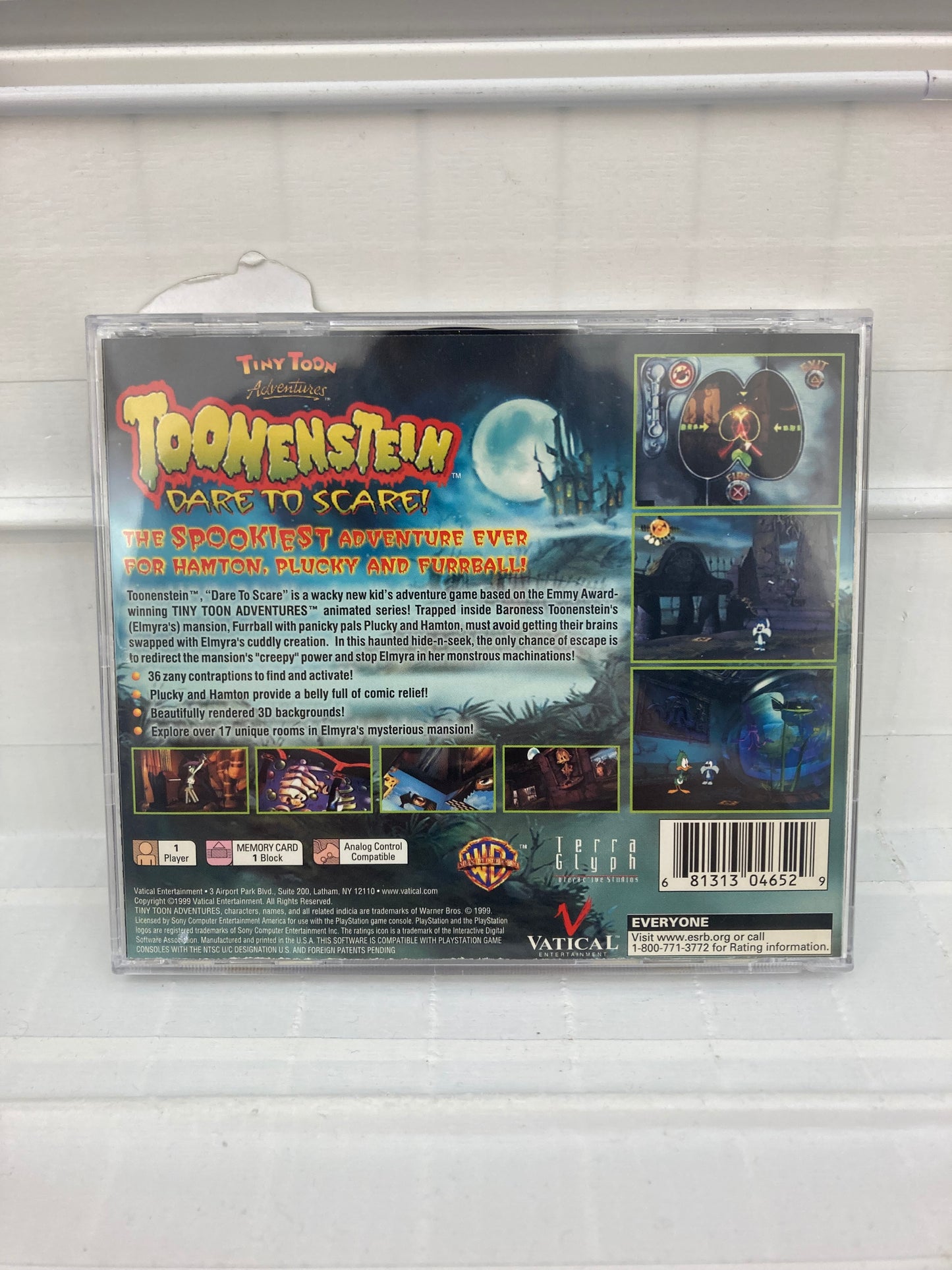 Toonenstein Dare to Scare - Playstation