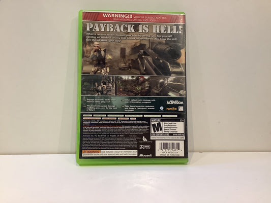 Soldier Of Fortune Payback - Xbox 360