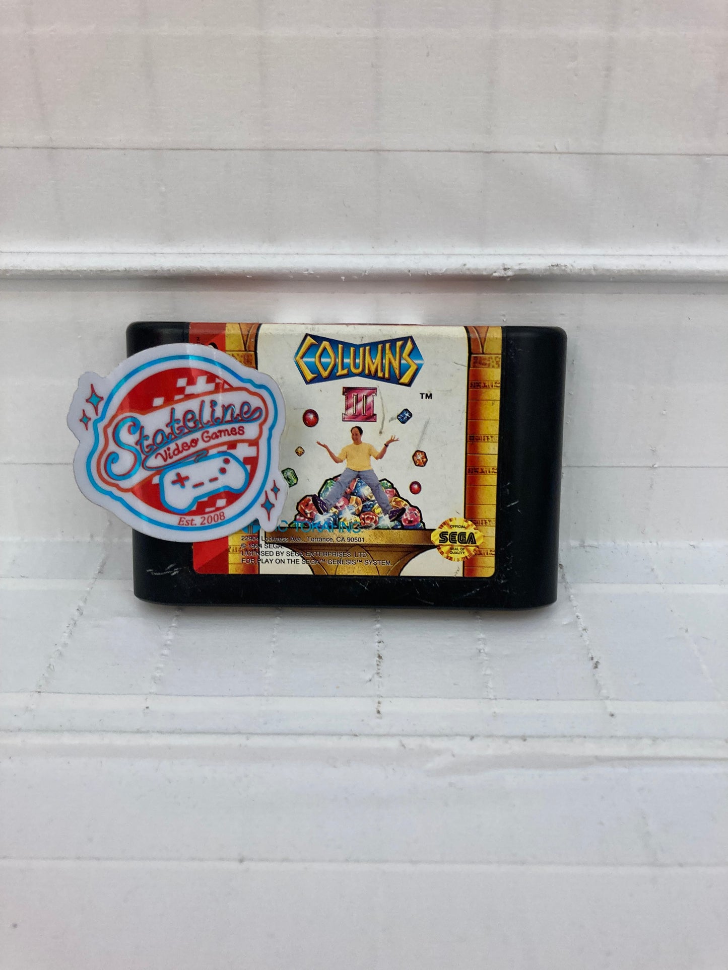 Columns III: Revenge of Columns - Sega Genesis