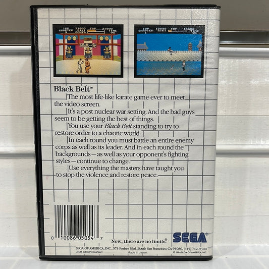 Black Belt - Sega Master System