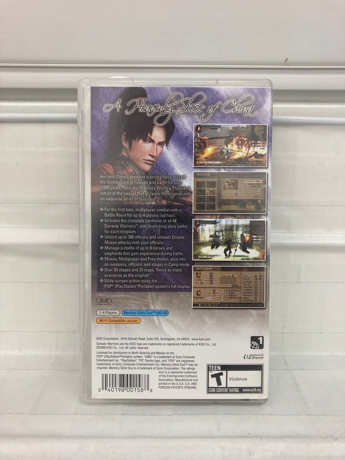Dynasty Warriors Vol. 2 - PSP