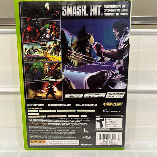 Marvel Vs. Capcom 3: Fate of Two Worlds - Xbox 360