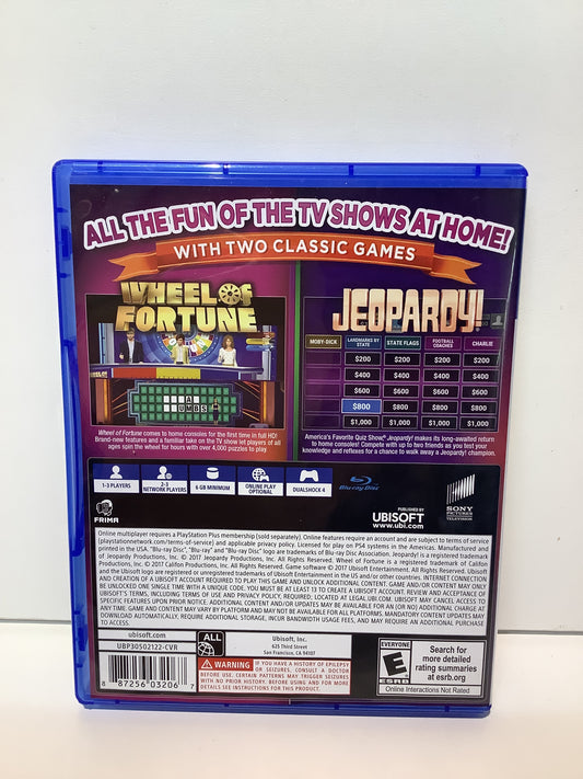 America's Greatest Game Shows: Wheel of Fortune & Jeopardy - Playstation 4