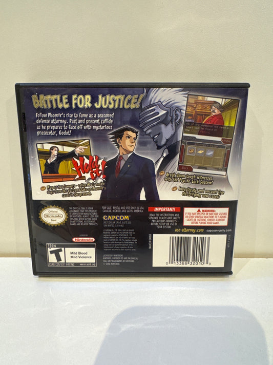 Phoenix Wright Trials and Tribulations - Nintendo DS