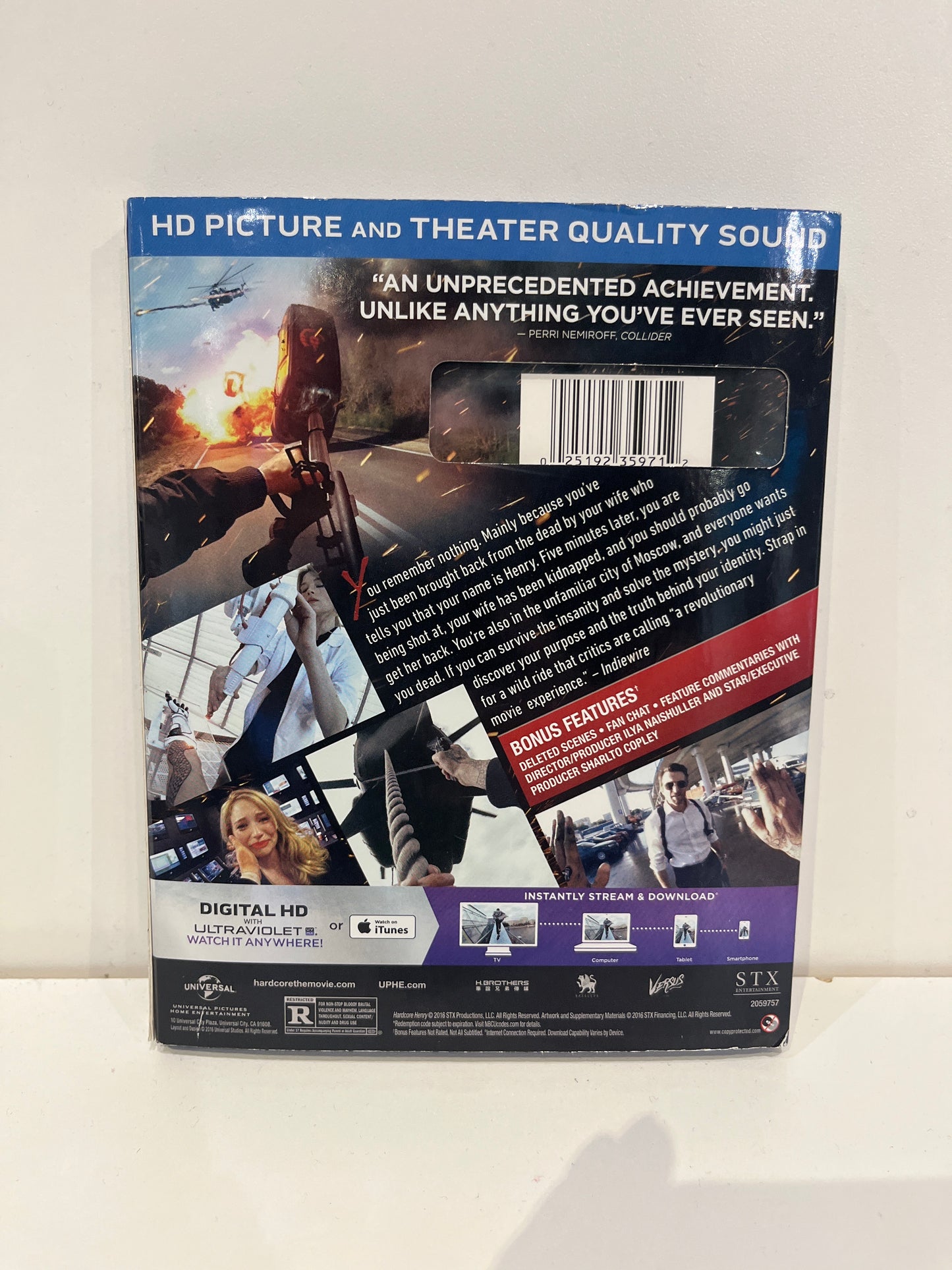 Hardcore Henry - Blu-Ray