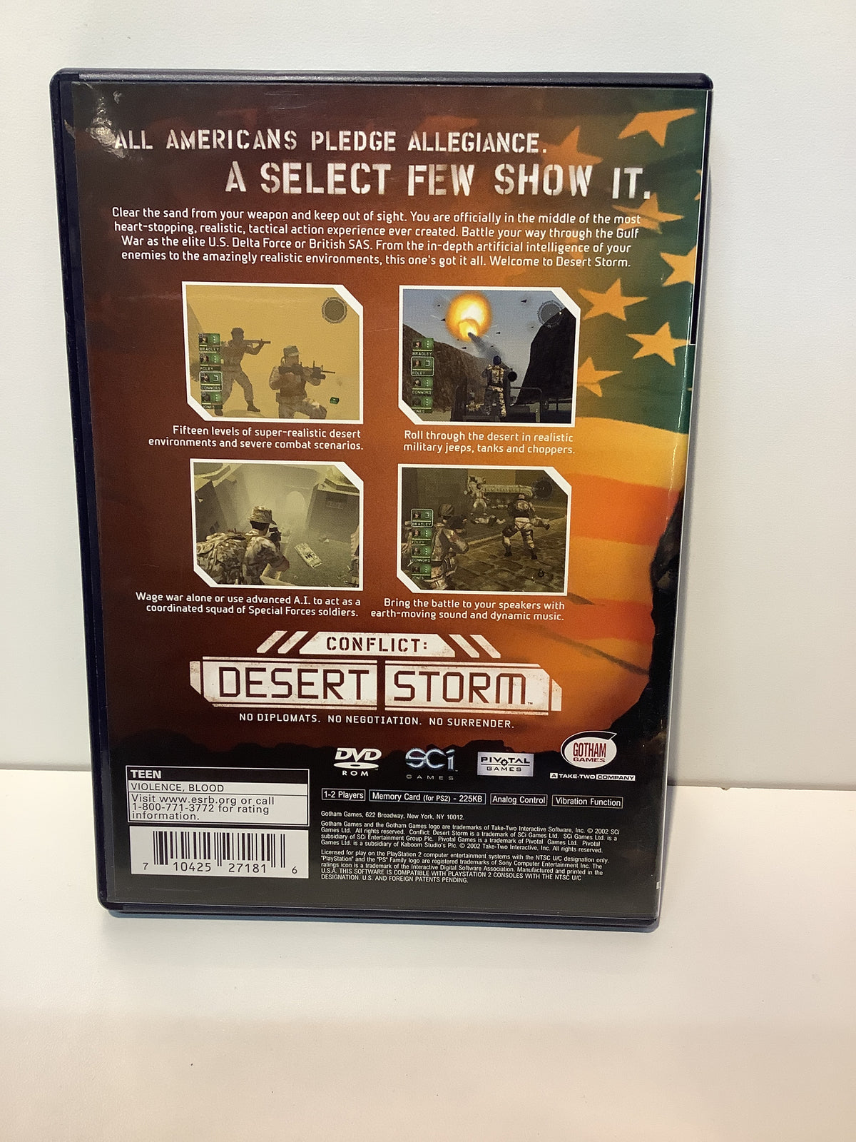 Conflict Desert Storm - Playstation 2