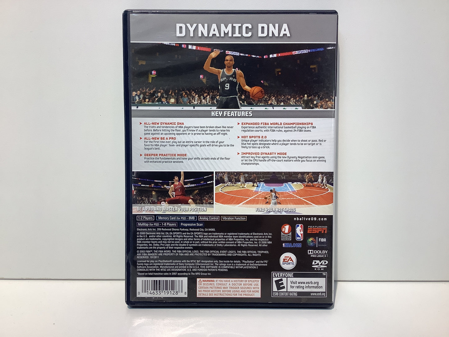 NBA Live 09 - Playstation 2