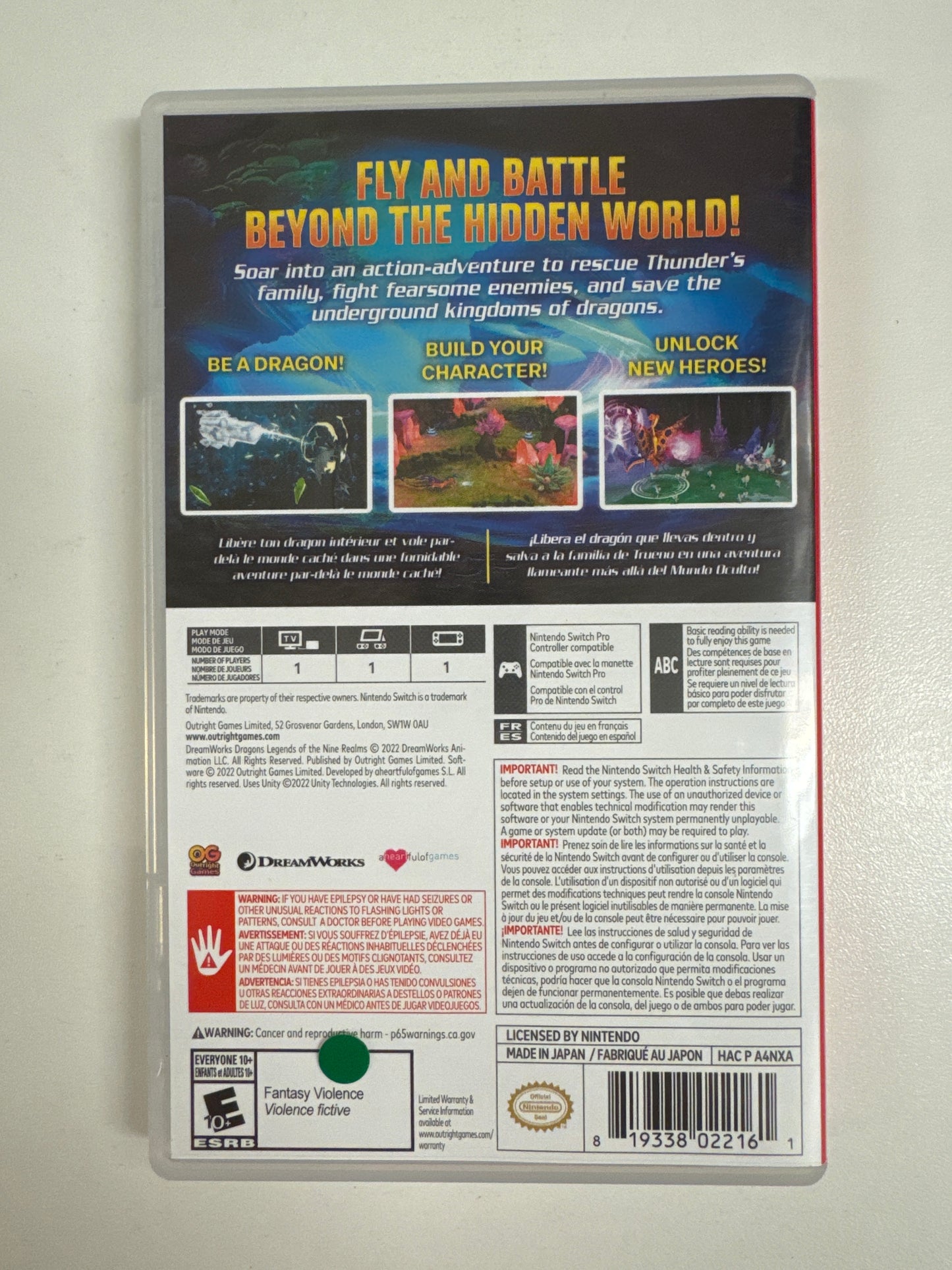 Dragons: Legends of the Nine Realms - Nintendo Switch