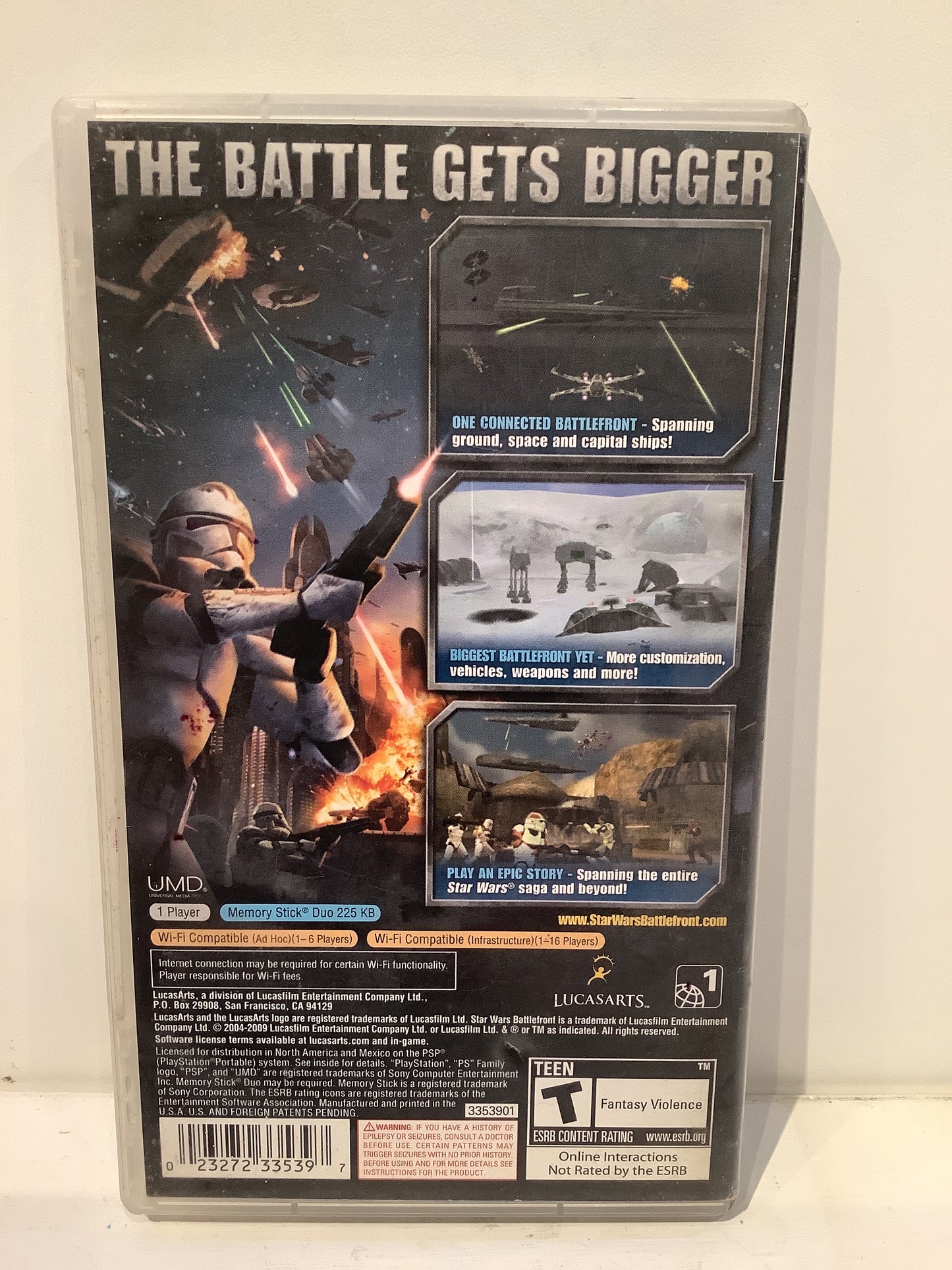 Star Wars Battlefront: Elite Squadron - PSP