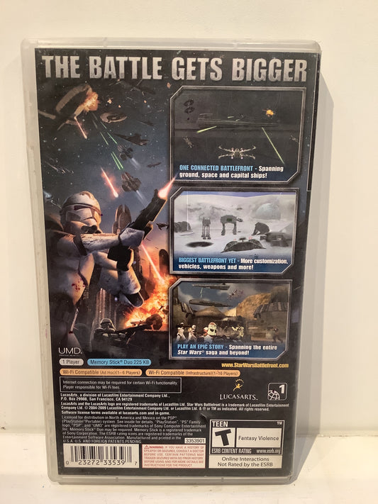 Star Wars Battlefront: Elite Squadron - PSP