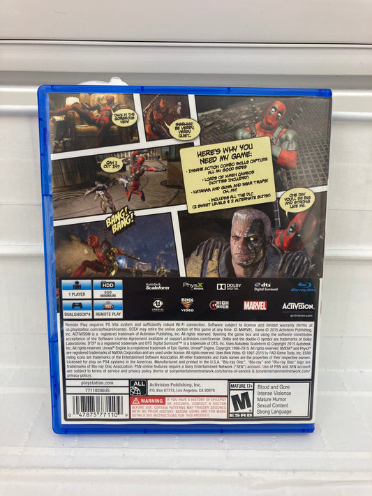 Deadpool - Playstation 4