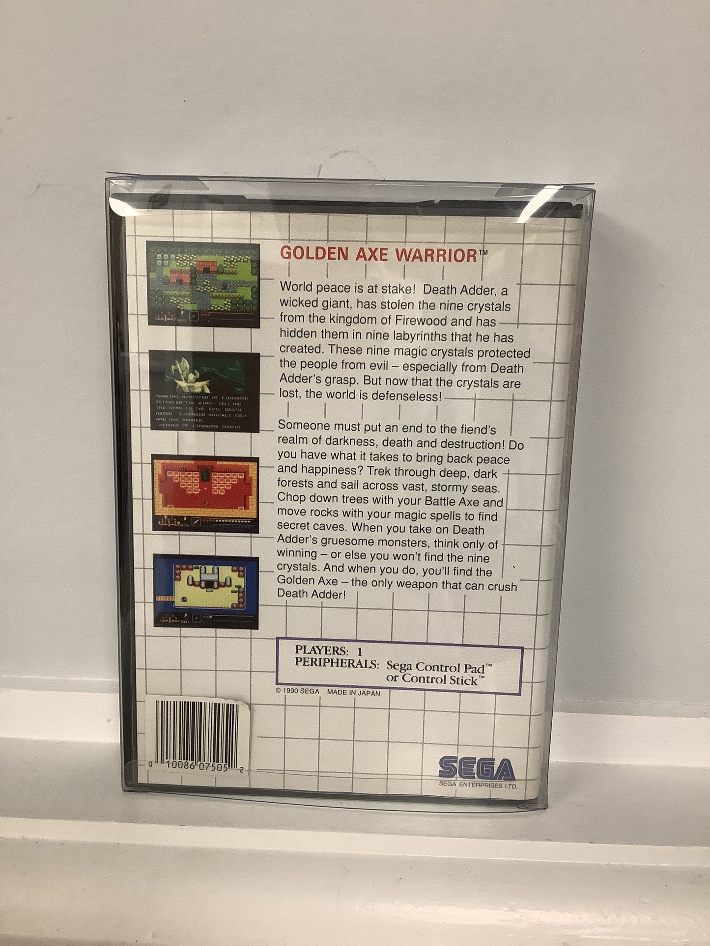 Golden Axe Warrior - Sega Master System